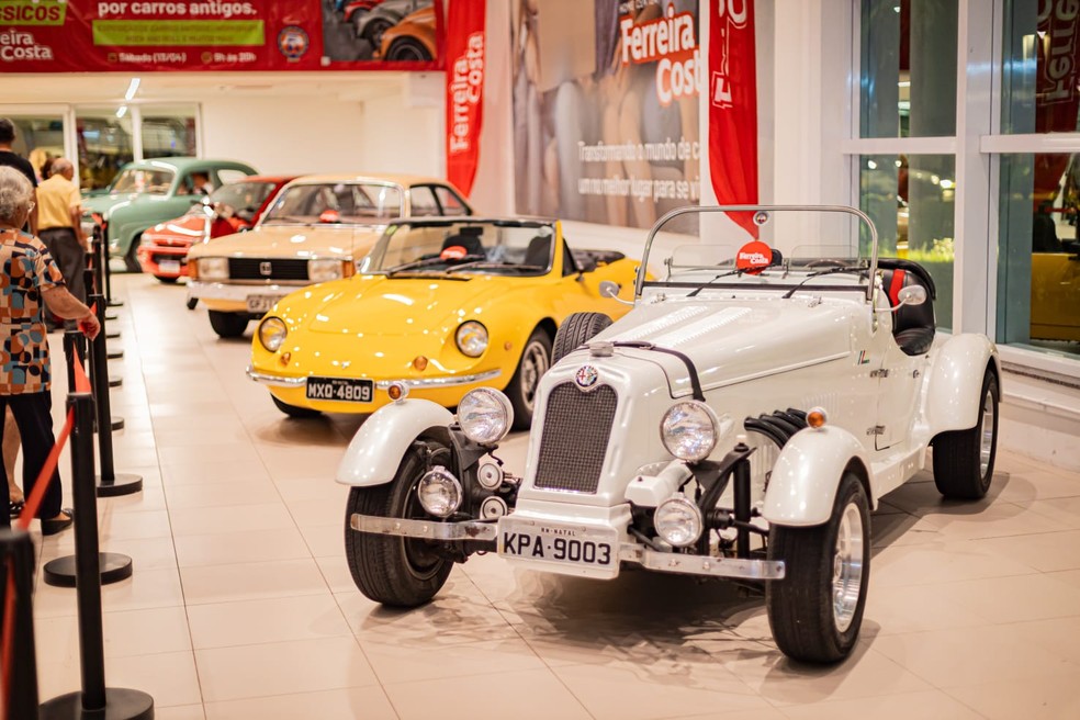Exposição de carros antigos acontece neste fim de semana em Natal — Foto: Divulgação