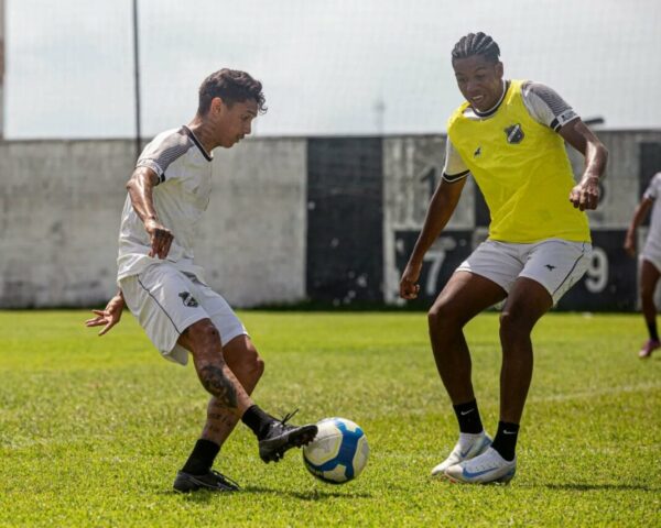 Sammuel e Tite. Foto: Rennê Carvalho/ABC FC