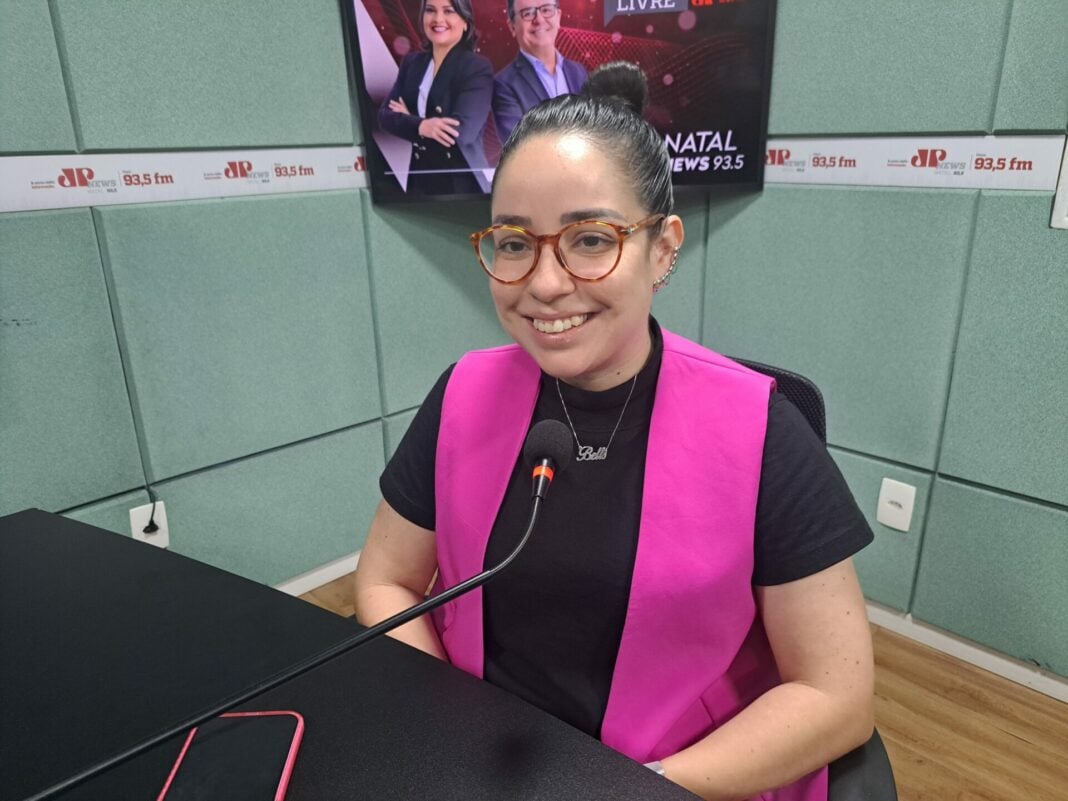 Izabel Dantas, proprietária da Bell's Café se destaca no mercado. Foto: Pedro Henrique Brandão/Jovem Pan News Natal