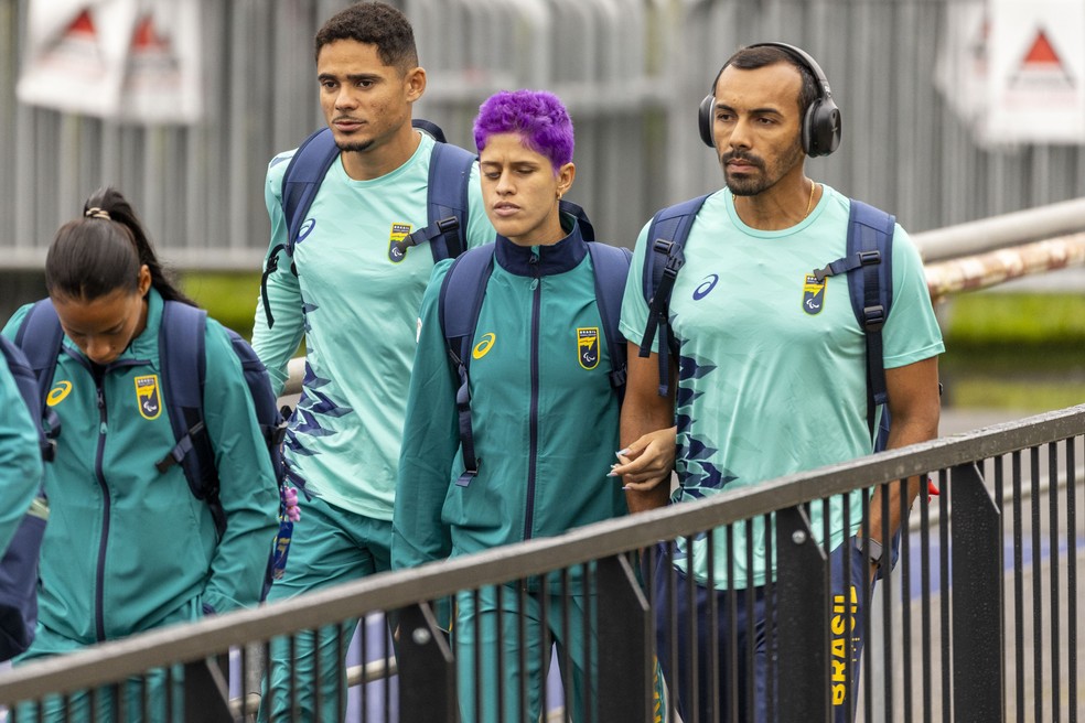 Thalita Simplício e Felipe Veloso buscam inédito ouro nos Jogos Paralímpicos de Paris 2024 — Foto: Alessandra Cabral/CPB