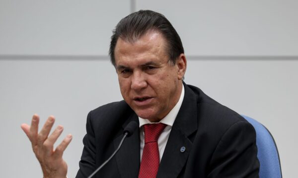 27/03/2024, - O ministro do Trabalho e Emprego, Luiz Marinho, durante entrevista coletiva para divulgar os dados do Novo Cadastro Geral de Empregados e Desempregados (Novo Caged). Foto: Antonio Cruz/Agência Brasil