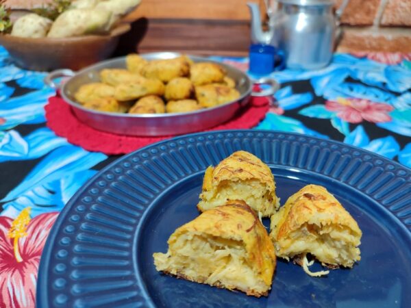 Salgadinhos de batata doce — Foto: Divulgação/Alexandre Dantas
