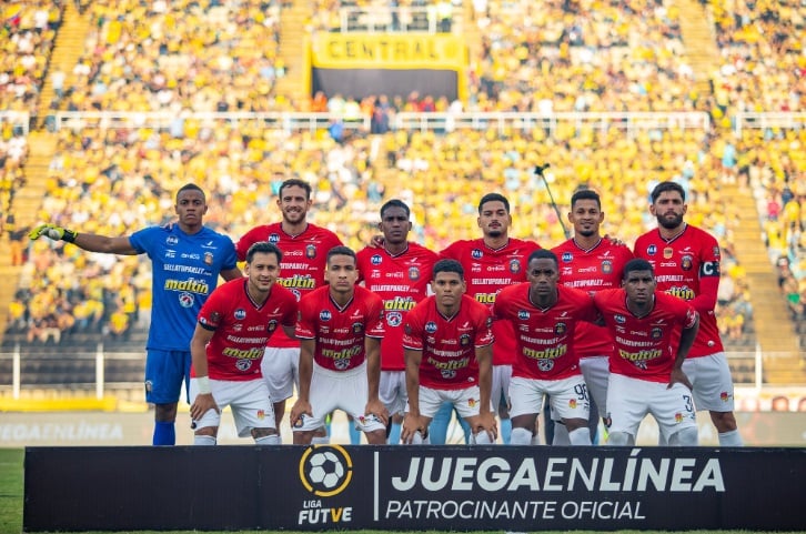 Caracas FC (21/08/2024). Foto: Reprodução/X @Caracas_FC