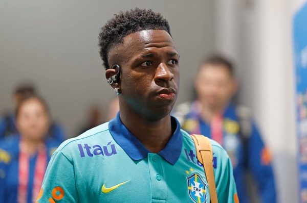 Vini Jr passou em branco nos dois últimos jogos pelo Brasil. Foto: Rafael Ribeiro/CBF