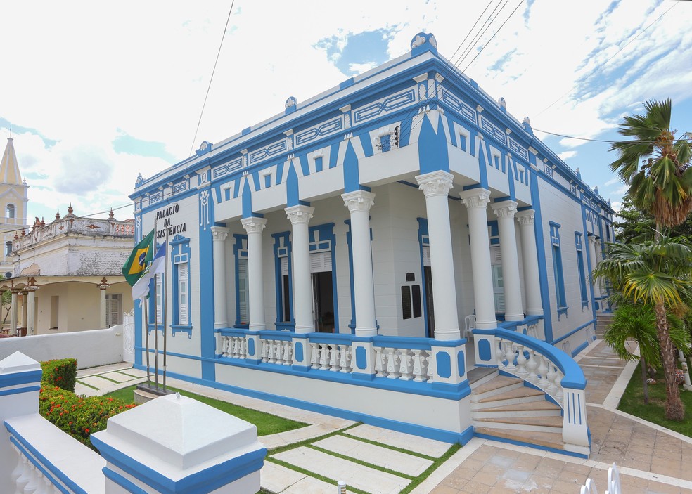 Palácio da Resistência, sede, prédio prefeitura de Mossoró fachada — Foto: Divulgação/Prefeitura de Mossoró