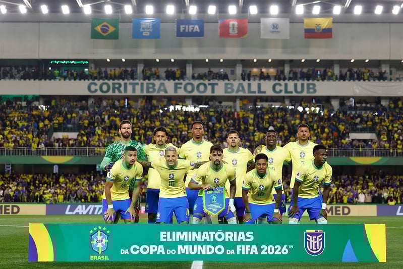 Seleção Brasileira. Foto: Rafael Ribeiro/CBF