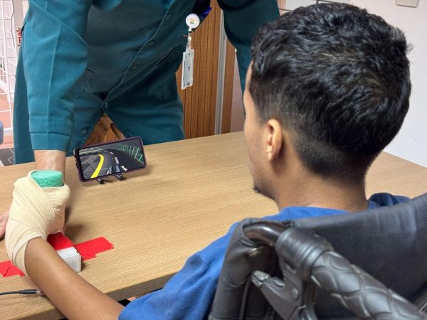 Jogo virtual desenvolvido no RN auxilia pessoas com lesão — Foto: Divulgação/ISD