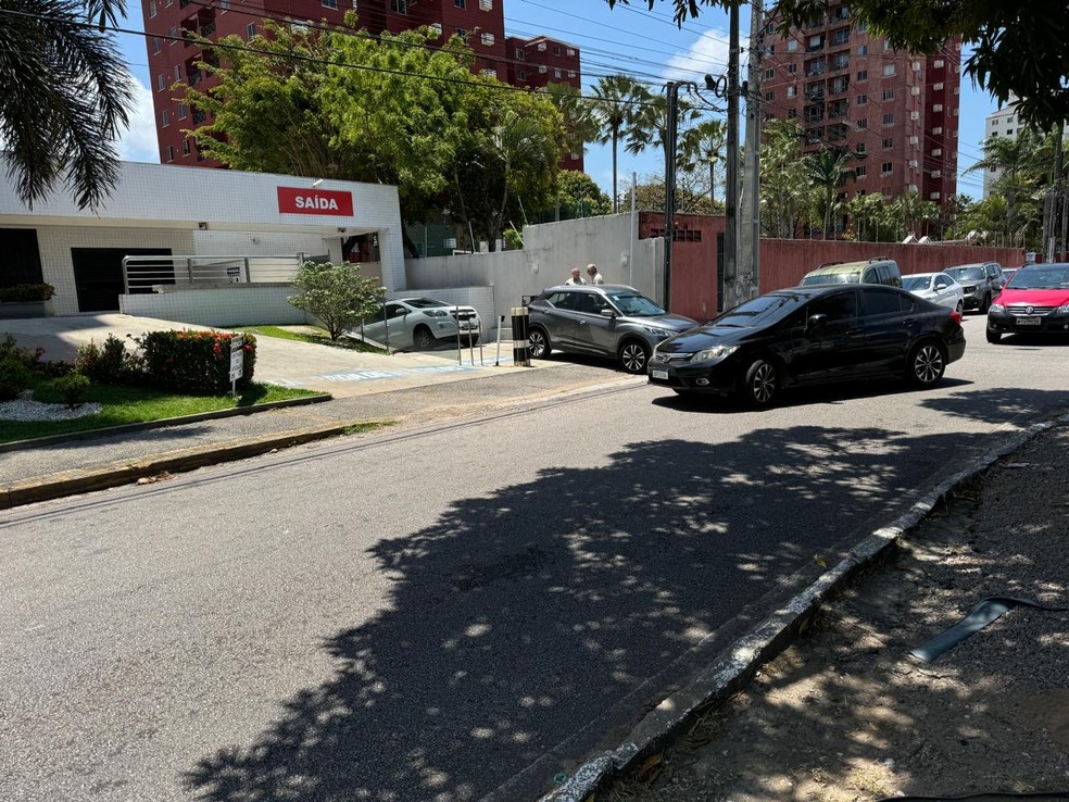 Agressões ocorreram na avenida Rui Barbosa, em Morro Branco — Foto: Sérgio Henrique Santos/Inter TV Cabugi