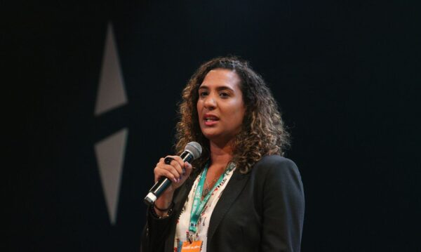 São Paulo, 13/04/2023 - A ministra de Igualdade Racial, Anielle Franco, participa do 12º Congresso GIFE, com o tema Desafiando Estruturas de Desigualdade, no Memorial da América Latina. Foto: Rovena Rosa/Agência Brasil