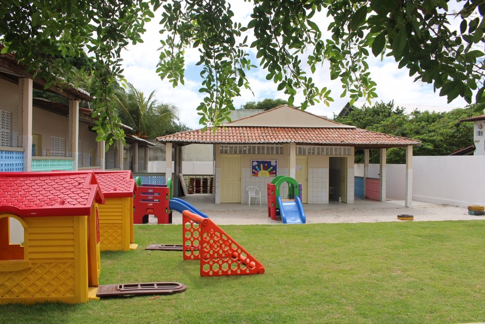 O CMEI José Carlos Bezerra, em Igapó, Zona Norte de Natal — Foto: Secom/PMN/Arquivo