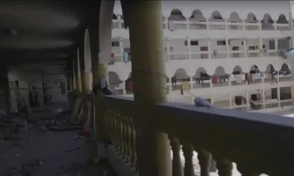 11/08/2024 - Ataque de Israel a escola em Gaza.
Frame Reuters/Proibida reprodução