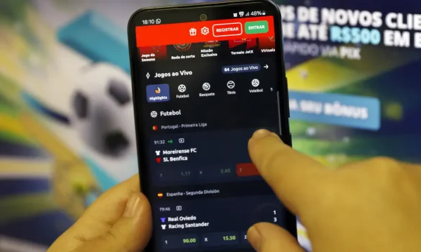 Brasília (DF), 30.08.2024 - Site de apostas esportivas. Foto: Bruno Peres/Agência Brasil
