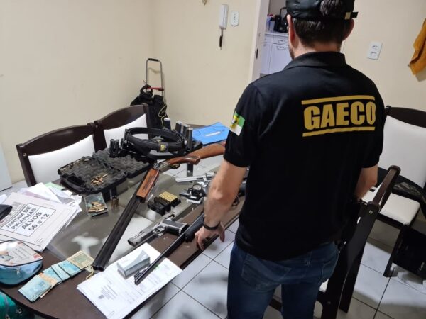 Operação do MP cumpriu dezenas de mandados contra grupo suspeito de lavar dinheiro do tráfico de drogas em 2023 — Foto: MPRN/Divulgação