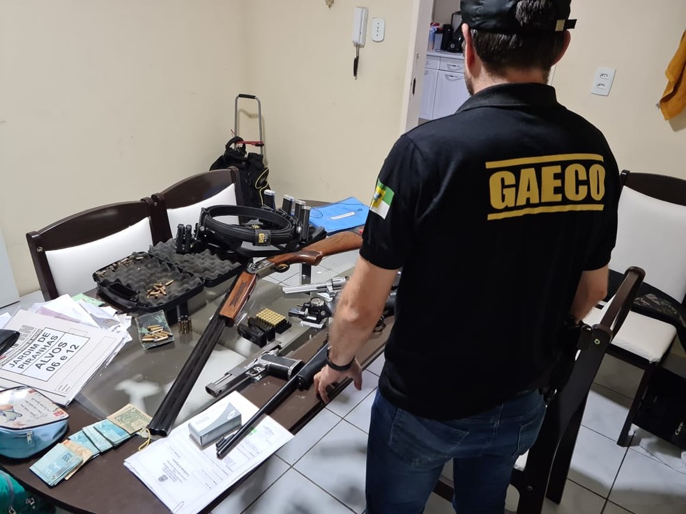 Operação do MP cumpriu dezenas de mandados contra grupo suspeito de lavar dinheiro do tráfico de drogas em 2023 — Foto: MPRN/Divulgação