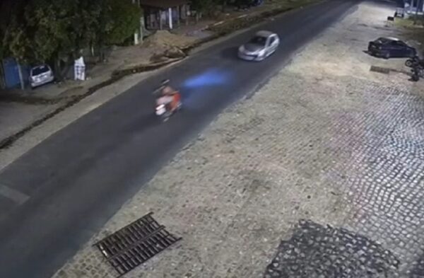 Colisão aconteceu em Assu, no RN — Foto: Reprodução