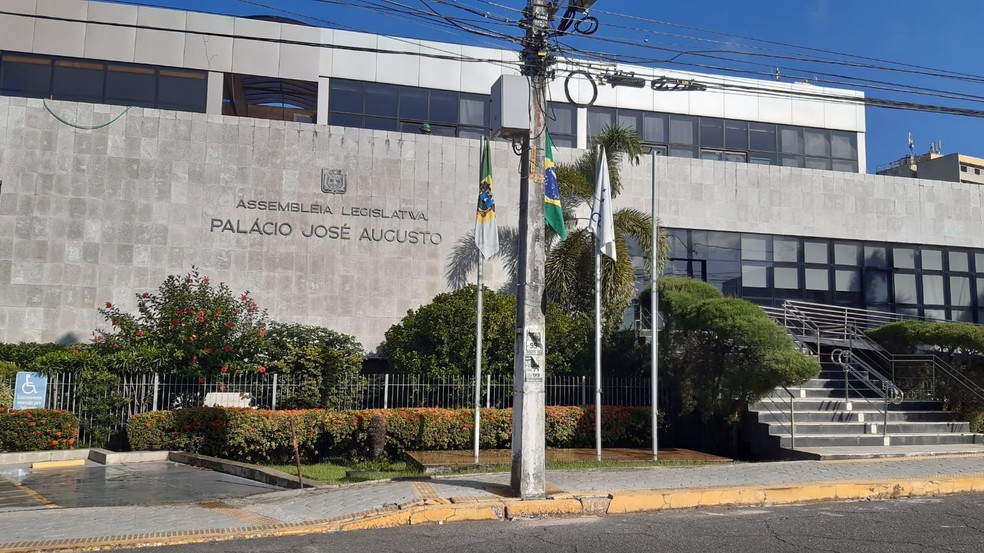Palácio José Augusto, sede da ALRN — Foto: Sérgio Henrique Santos/Inter TV Cabugi