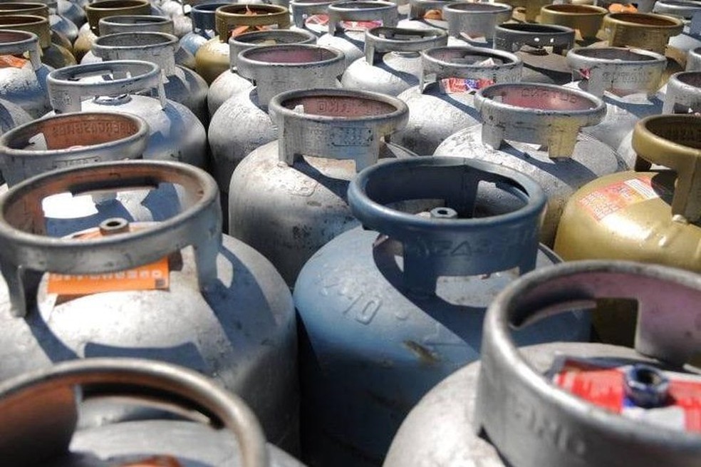 Botijão de gás — Foto: Governo Federal