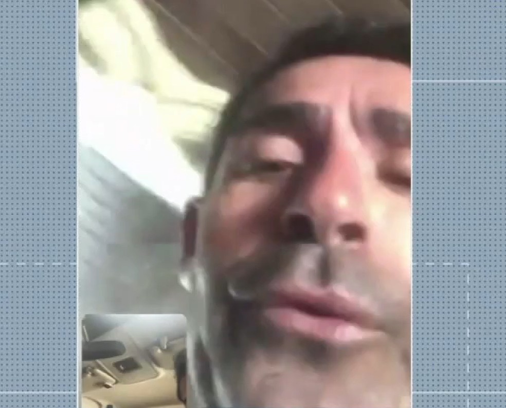 Edvaldo Baracho da Silva foi um dos sobreviventes do naufrágio — Foto: Reprodução/Inter TV Cabugi