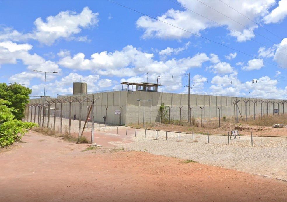 Cadeia Pública de Ceará-Mirim, na Grande Natal presídio penitenciária Dinorá Simas — Foto: Google Street View