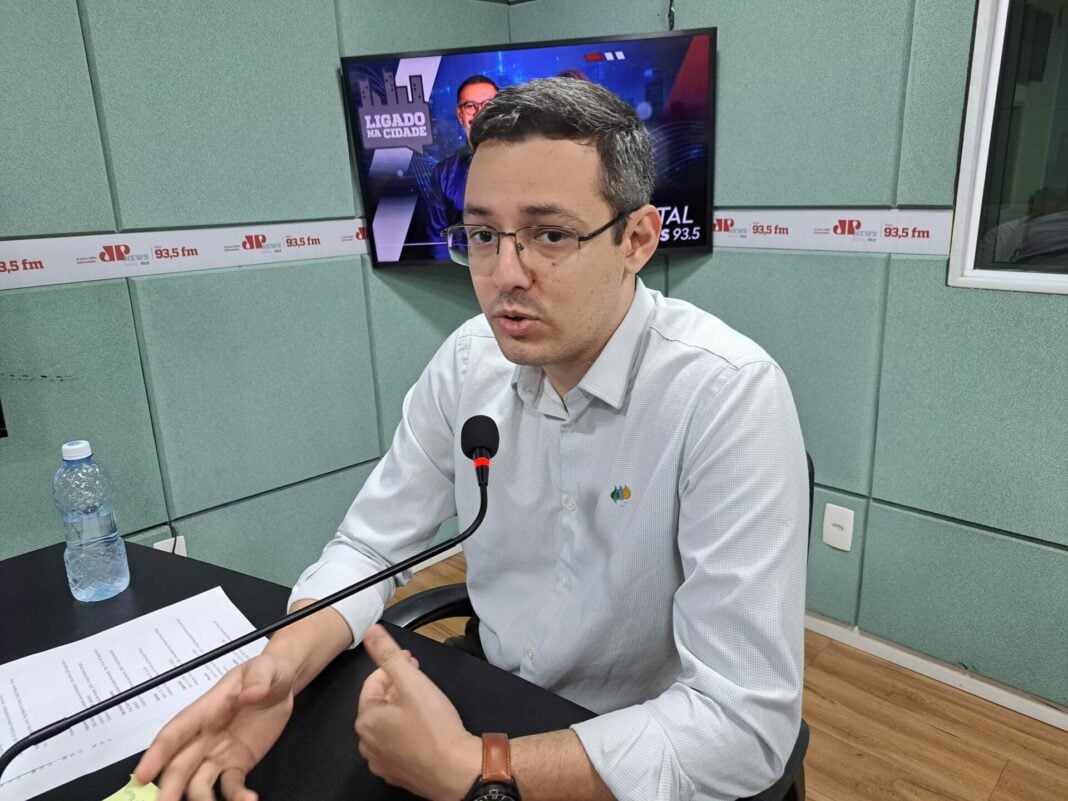 Gabriel Lopes, engenheiro eletricista Cosern. Foto: Pedro Henrique Brandão/Jovem Pan News Natal