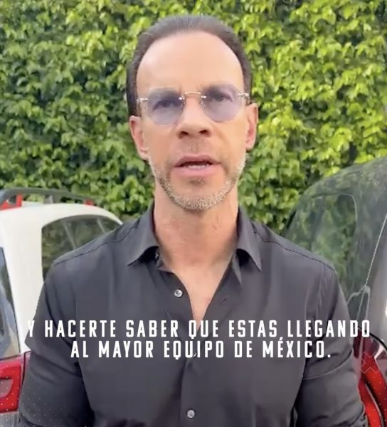 Zaguinho fez história no América do México — Foto: Reprodução