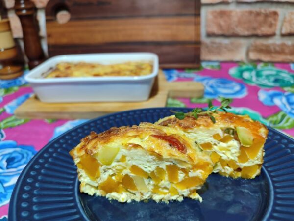 Torta de jerimum — Foto: Reprodução/Inter TV Costa Branca