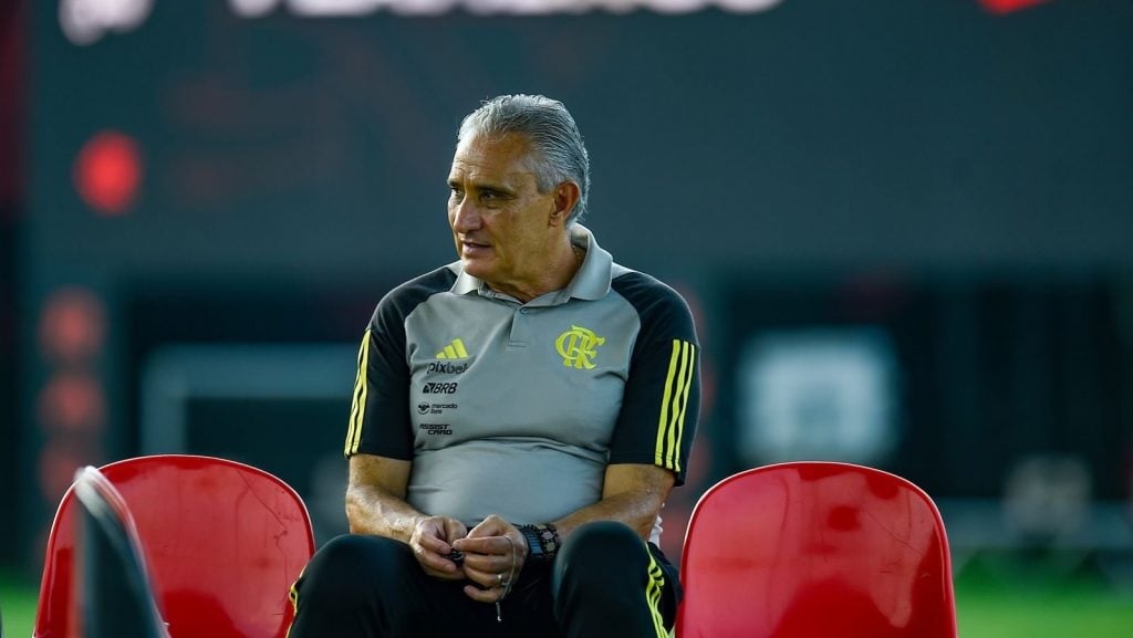 Tite. Foto: Marcelo Cortes/CRF