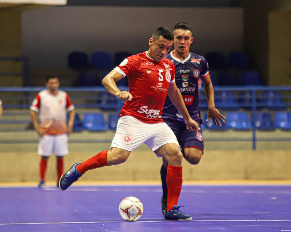 América-RN e Cadet iniciam decisão do Campeonato Potiguar de futsal — Foto: João Gabriel/América FC
