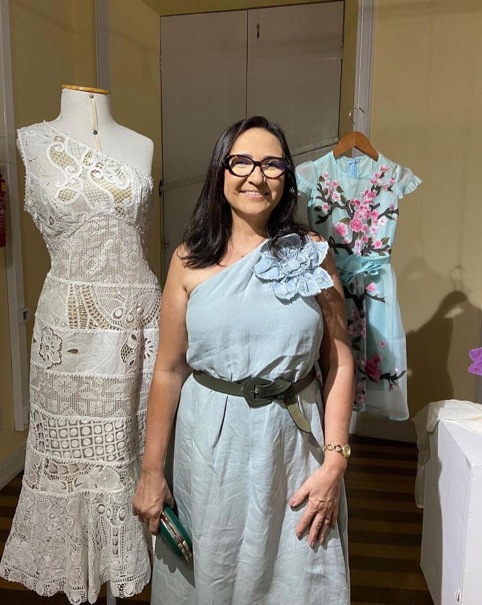 Irene Vieira é modista e natural de Caicó, interior do Rio Grande do Norte. — Foto: Reprodução/Redes Sociais