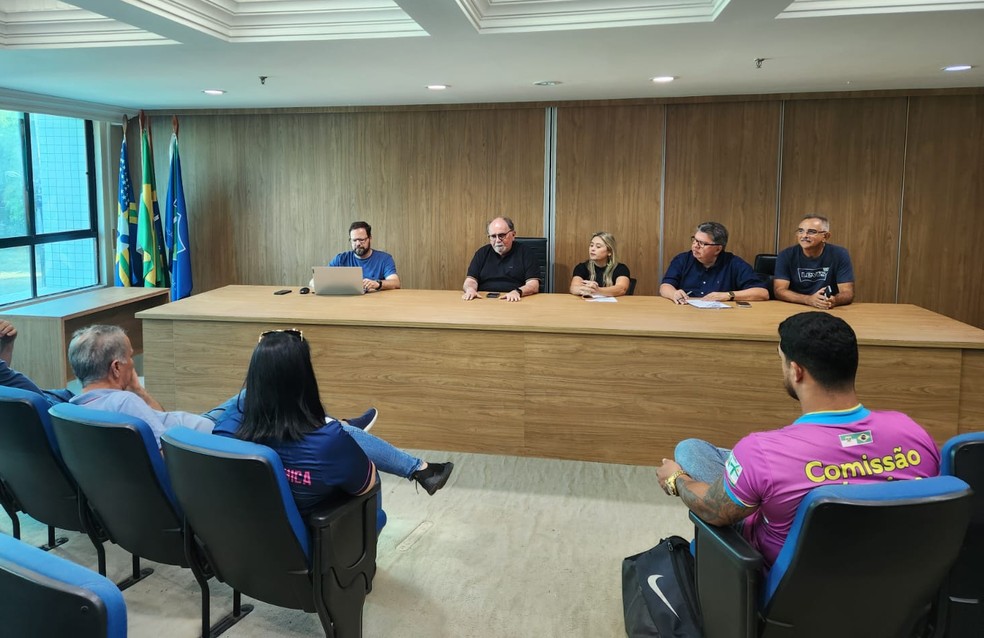 Reunião na FNF define Campeonato Potiguar Feminino 2024 — Foto: Divulgação/FNF