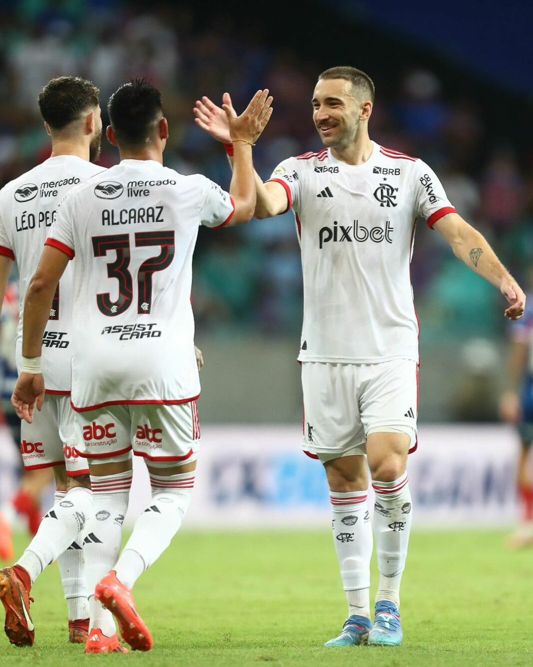 Bahia 0 x 2 Flamengo. Foto: Gilvan de Souza/Flamengo