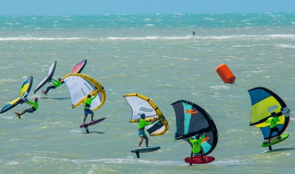 São Miguel do Gostoso sedia Circuito Brasileiro de Wing Foil — Foto: Rogério Vital
