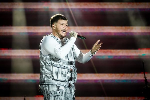 Ferrugem se apresenta no Rock in Rio 2024 — Foto: Stephanie Rodrigues/g1