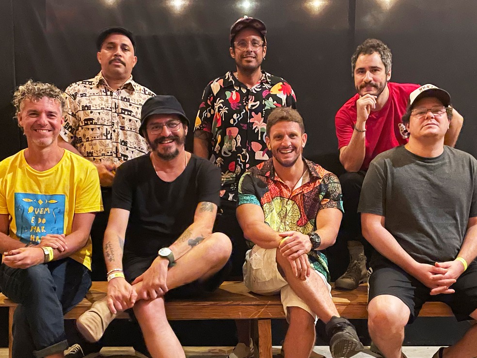 Academia da Berlinda se apresenta no festival Reiosse, na Arena das Dunas — Foto: Yuri Rabid/Divulgação