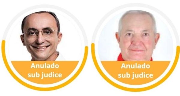 Souza (União Brasil), em Areia Branca e Canindé Justino (PSDB), de Lagoa Salgada, recorrem na Justiça — Foto: Reprodução
