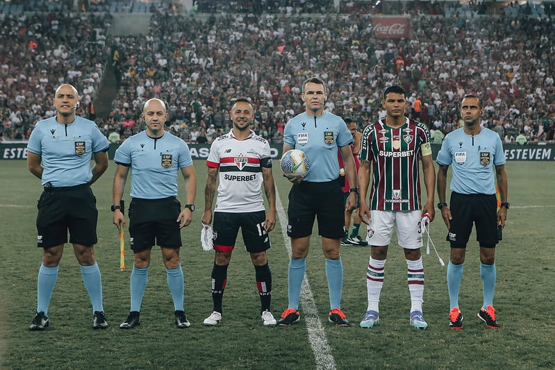 Fluminense x São Paulo. Foto: Lucas Merçon/Fluminense FC