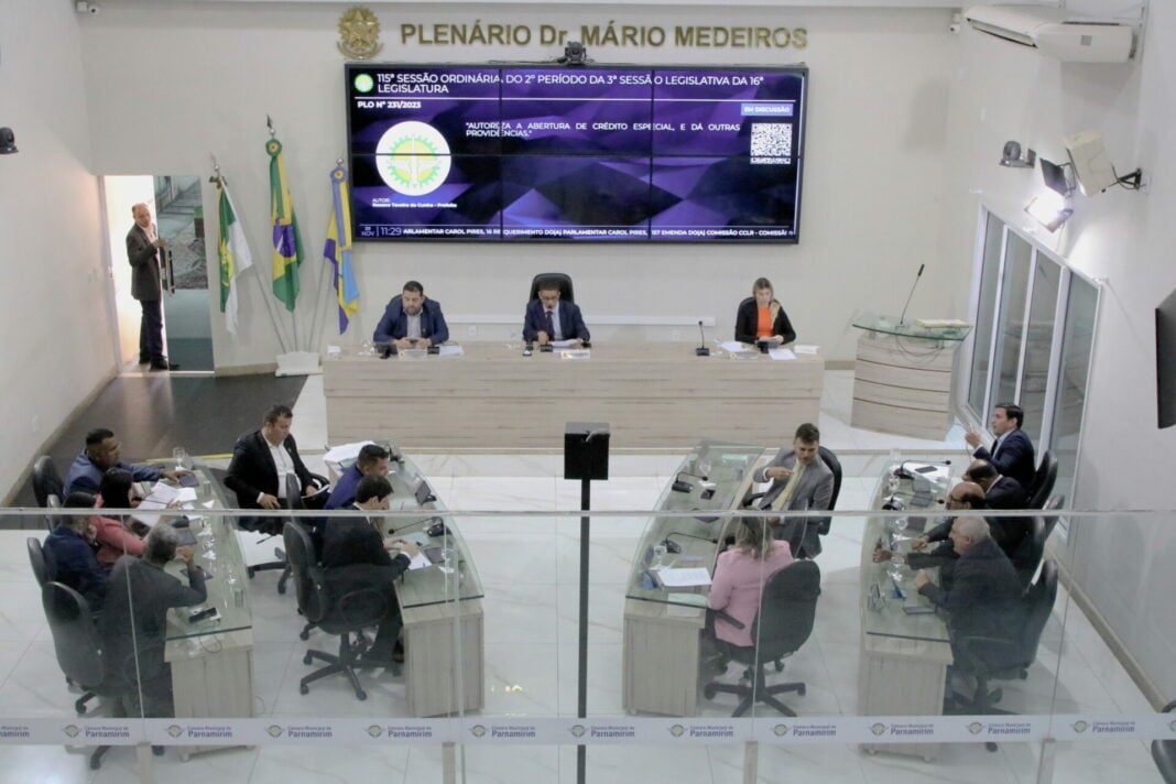 Câmara Municipal de Parnamirim registra mais de 90 leis aprovadas em 2023